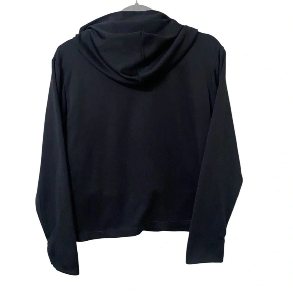 Nike Sphere Dri- Fit Black Zipper Activewear Light Jacket Cropped Hoodie